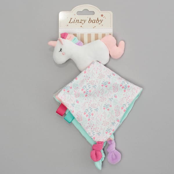Linzy Toys Unicorn Security Blanket - image 