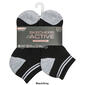 Womens Skechers 6pk. Active Quarter Crew Terry Socks - image 2
