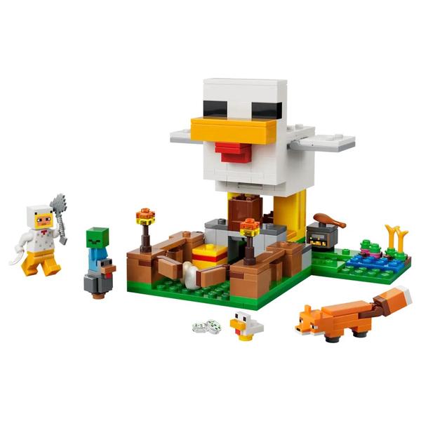 LEGO® Minecraft® Chicken Farm Building Kit