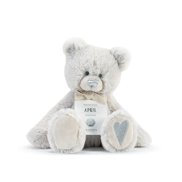 Baby Demdaco April Birthstone Bear - image 