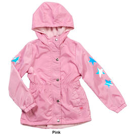 Girls &#40;7-16&#41; Limited Too Anorak with Star Sleeves