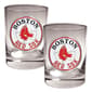 MLB Boston Red Sox 2pc. Rocks Glass Set - image 1