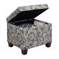 Convenience Concepts Madison Paisley Storage Ottoman - image 5