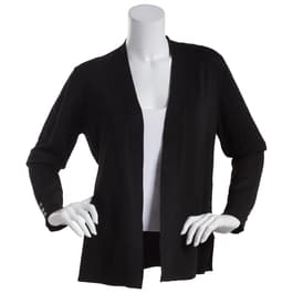 Plus Size 89th & Madison Variegated Straight Hem Cardigan