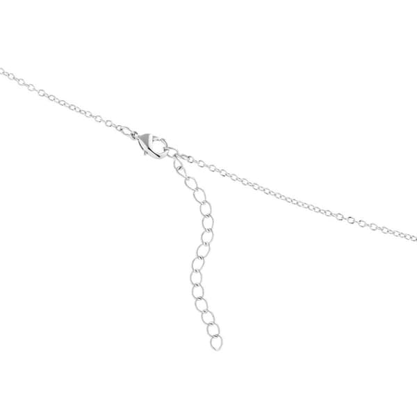 Athra Silver Plated & Crystal Dragonfly Shaker Pendant Necklace