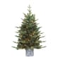 Puleo International Pre-Lit 3ft. Potted Artificial Christmas Tree - image 1