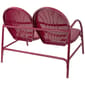 Northlight Seasonal 42in. Outdoor Retro Tulip Loveseat - image 3