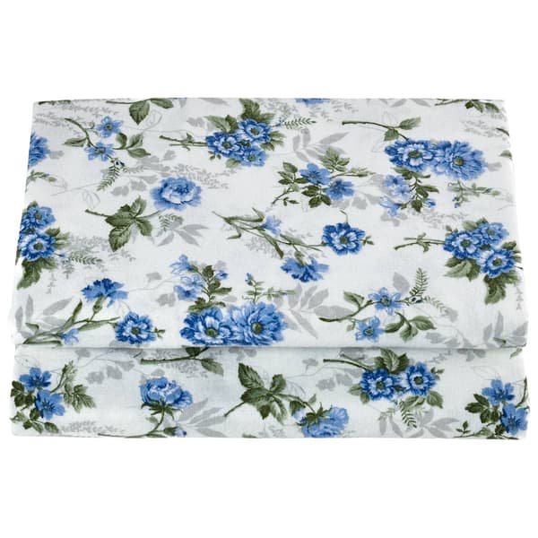 Ashley Cooper&#40;tm&#41; Westin Cornflower Flannel Sheet Set