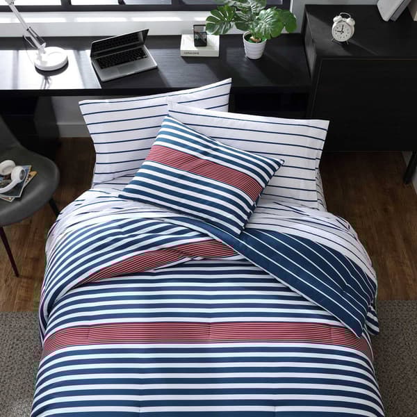 Nautica Kennedy Stripe Microfiber Comforter Set