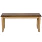 Besthom 29in. High Back Wood Bench - image 2
