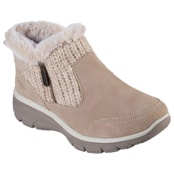 Womens Skechers Easy Going-Warmheart Ankle Boots - image 