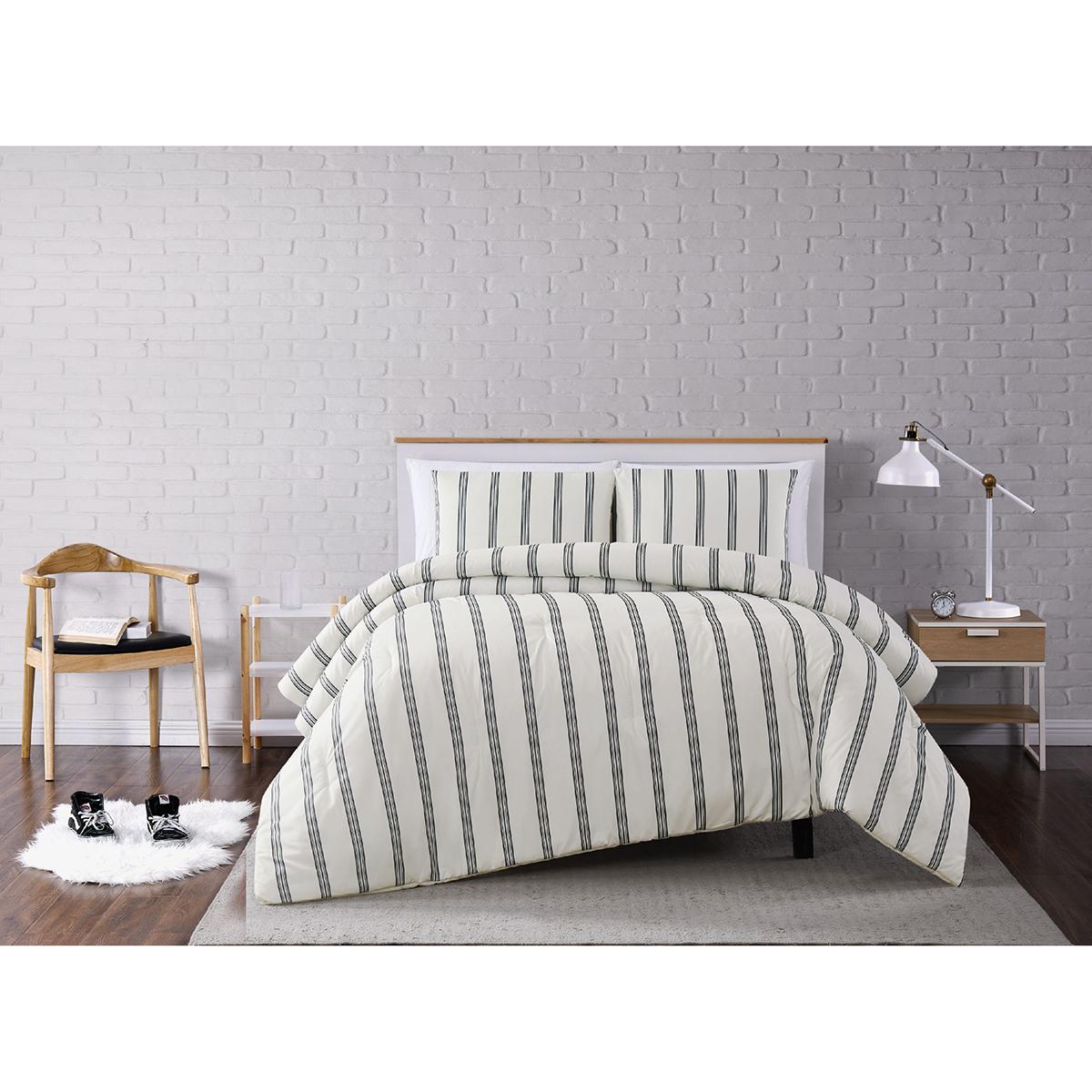 Truly Soft Millenial Stripe Comforter Set