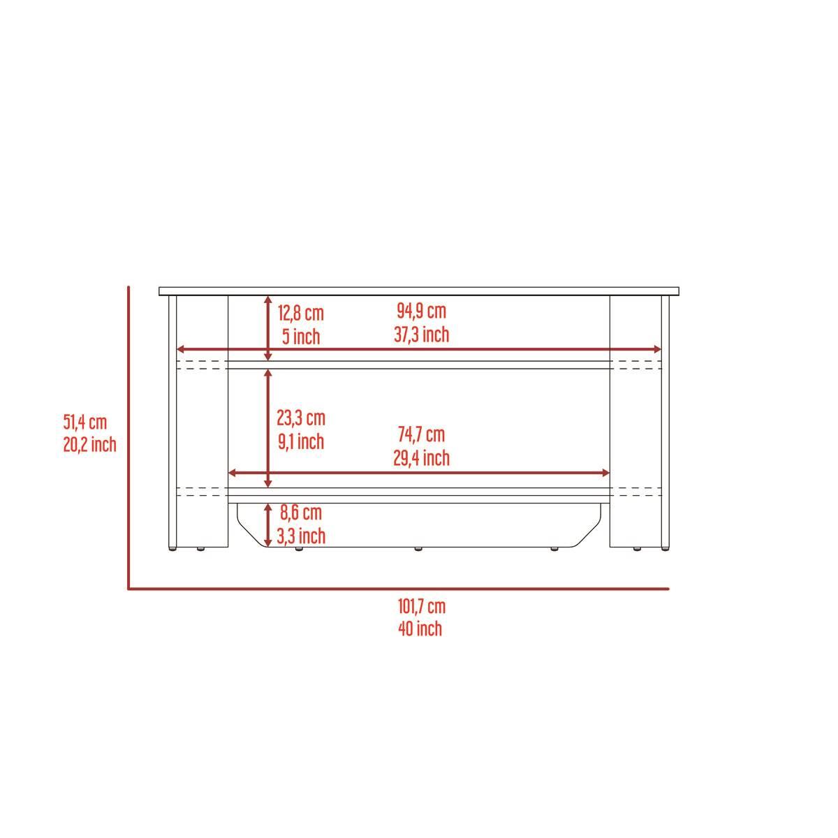 FM FURNITURE Daffodil Storage Table