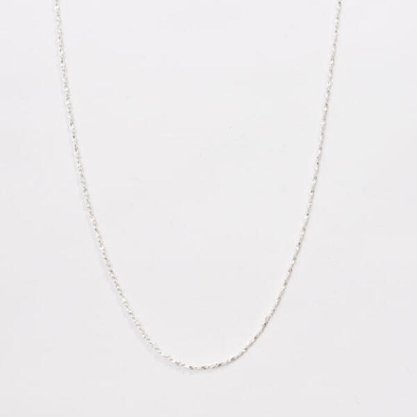 Pure 100 by Danecraft Silver 18in. Twisted Necklace - image 