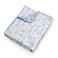 Greenland Home Fashions™ Blue Toile Classic Floral Throw Blanket - image 5