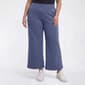 Plus Size Mountain Ridge Solid Wide Leg Crop Sweatpants - image 2