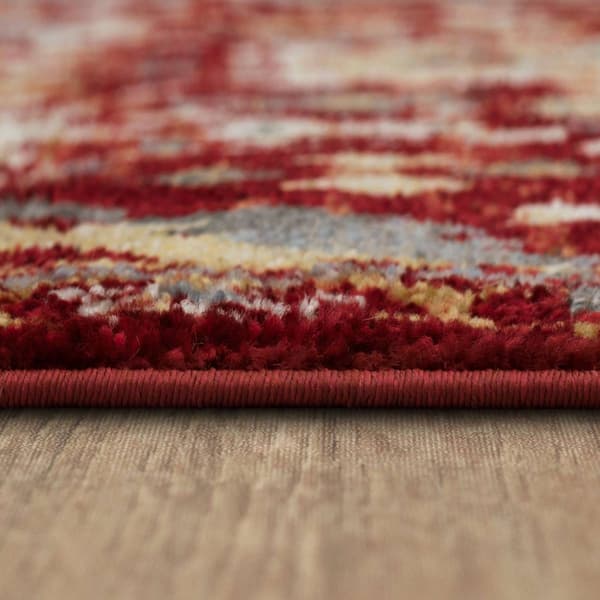 Mohawk Home Norwood Red Large Area Rug