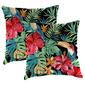 Jordan Manufacturing 2pk. Rani Tropical Outdoor Throw Pillow Set - image 1