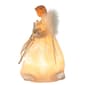 Kurt Adler 10-Light 9in. Ivory & Gold Angel Treetop - image 3