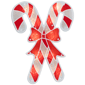 Northlight Candy Cane Christmas Window Silhouette - image 4
