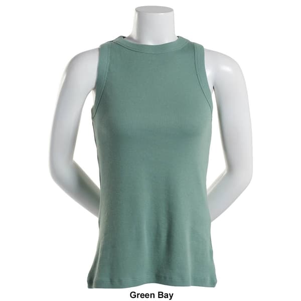 Petite Architect&#174; 2x2 Rib High Neck Tank