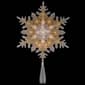 Northlight Seasonal 13.75in. Snowflake Christmas Tree Topper - image 6