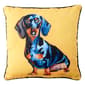 Oscar The Dachshund Decorative Pillow - image 1