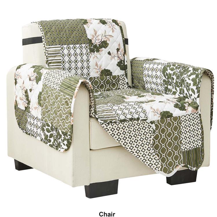 Freshfolds Reversible Patchwork Pet Furniture Protector