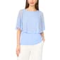 Womens MSK Beaded Capelet Overlay Blouse - image 1