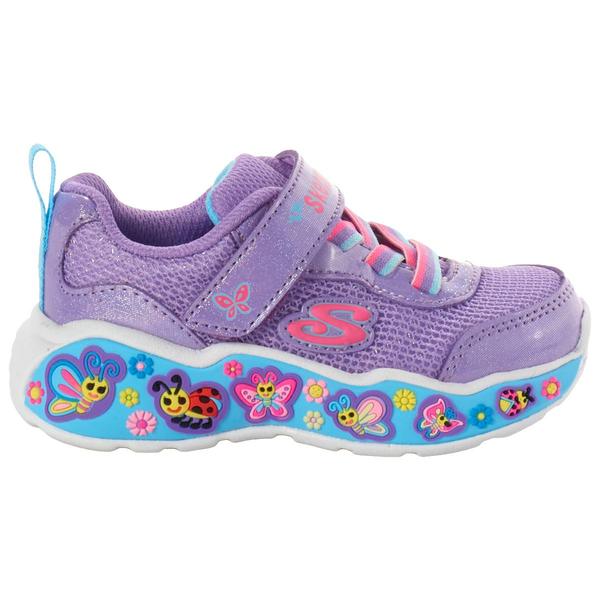 Big Girls Skechers Play Scene - Fun Squad Athletic Sneakers