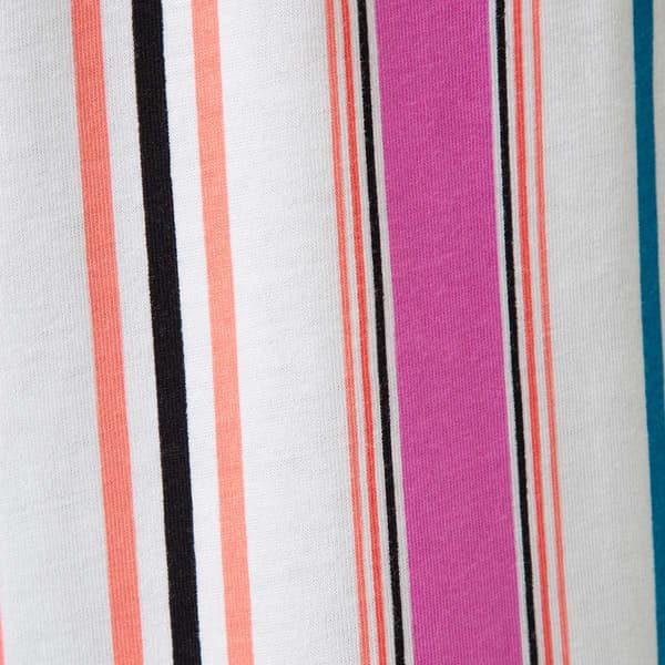 Womens HUE® Sea Bright Stripe Printed Capri