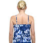 Womens Mainstream Over The Shoulder Blouson Tankini Swim Top - image 2