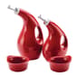 Rachael Ray 4pc. Ceramics EVOO and Ramekin Dipper Set - Red - image 1