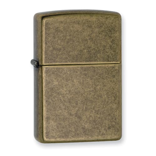 Zippo Antique Brass Lighter - image 