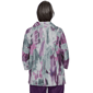 Womens Alfred Dunner Vail Floral Brushstroke Cowl Neck Blouse - image 2