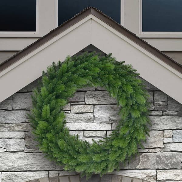 Puleo International 48in. Spruce Wreath