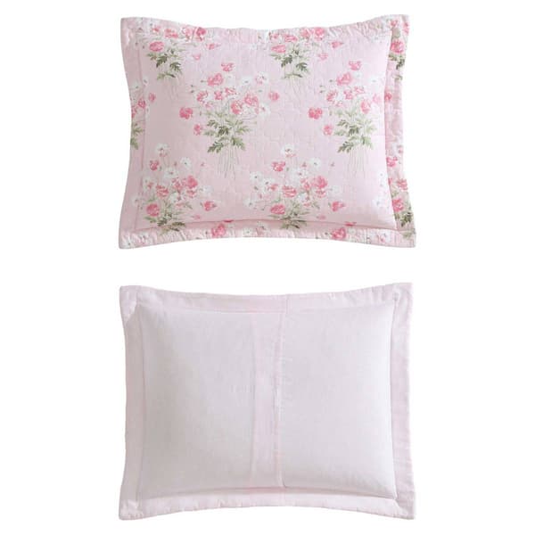 Laura Ashley Veronicas Bouquet Cotton Quilt Set