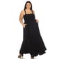 Plus Size White Mark Smocked Ruffle Maxi Dress - image 1