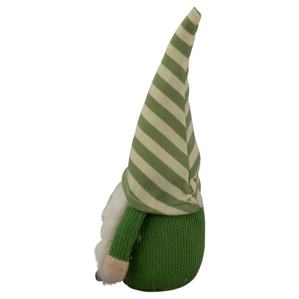 Northlight Seasonal Green Striped Hat Springtime Girl Gnome