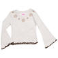 Girls (4-6x) Freestyle Revolution Floral Trim Lettuce Edge Top - image 2