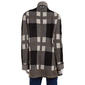Womens Preswick & Moore® Long Sleeve Two-Tone Plaid Cardigan - image 2