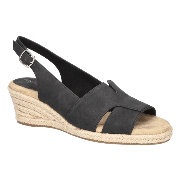 Womens Easy Street Resort Espadrille Wedge Sandals