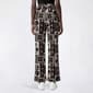 Womens Soho Apparel Floral Patchwork Wide Leg Pants - image 2