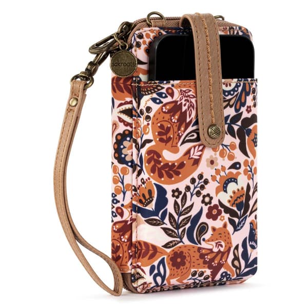 Sakroots Salinas Smartphone Crossbody - Autumn Enchanted Forest
