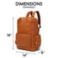 ELLE Leisure Luxe Vegan Leather Backpack - image 7