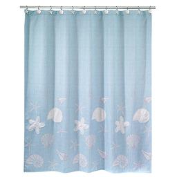 Avanti Sequin Shells Shower Curtain
