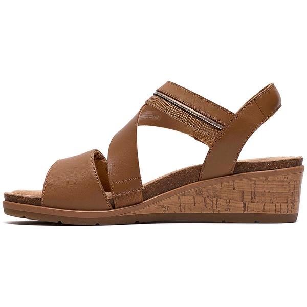 Womens Clarks® Collection Kacha Wave Wedge Sandals