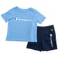 Toddler Boy Champion(R) Solid Logo Tee &amp; Soft Shorts Set - Allure - image 1
