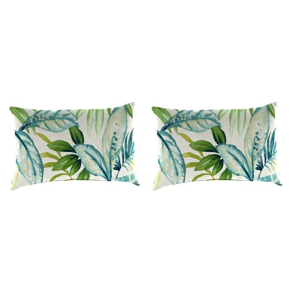 Jordan Seneca Caribbean Lumbar Toss Pillows - Set Of 2 - image 