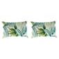 Jordan Seneca Caribbean Lumbar Toss Pillows - Set Of 2 - image 1
